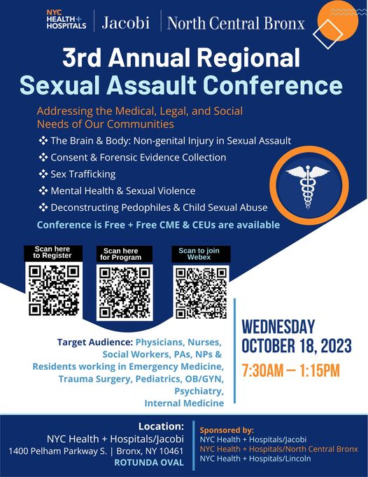 3rd Annual Regional Sexual Assault Conference The Office Of The Bronx Borough President